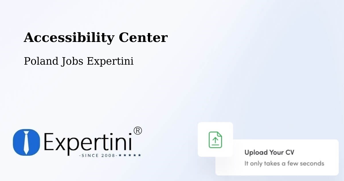 Accessibility Statement – Darłowo - Poland Jobs Expertini