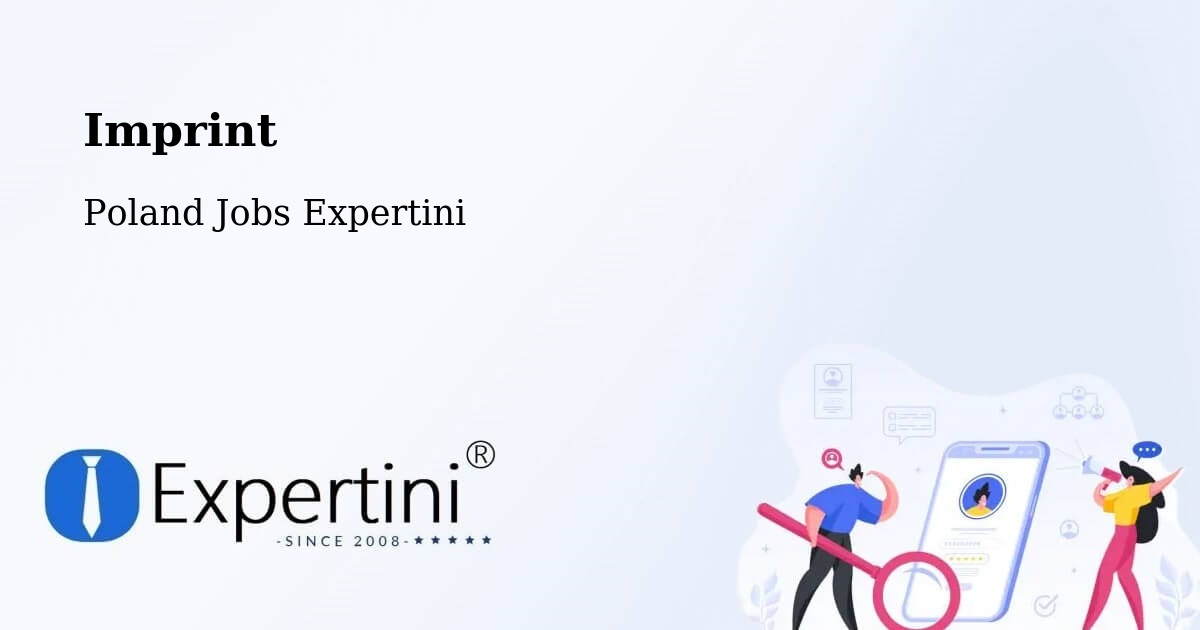 Imprint – Darłowo - Poland Jobs Expertini